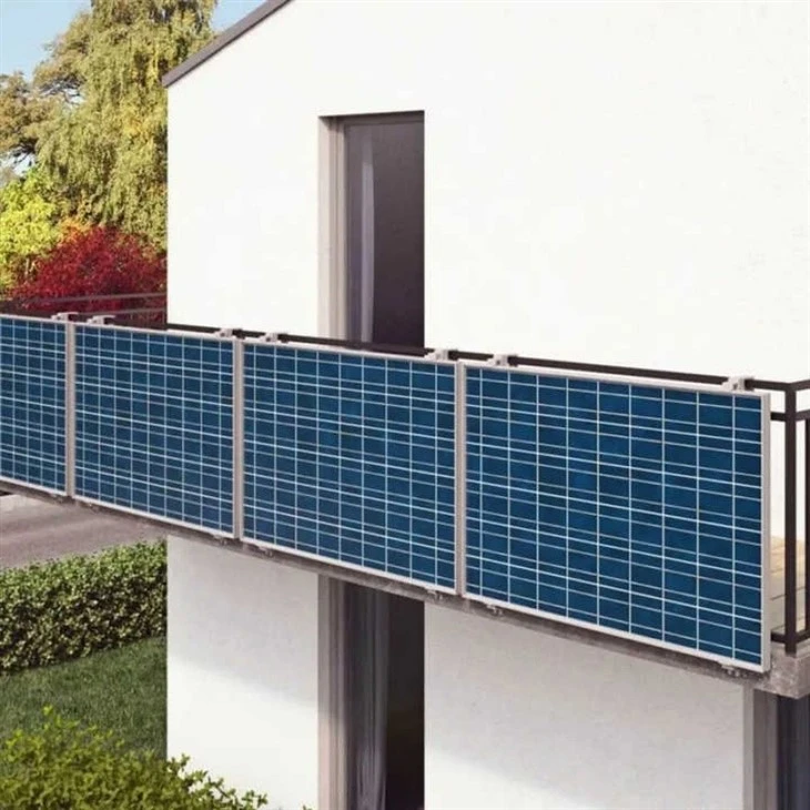 Sistema fotovoltaico del balcone