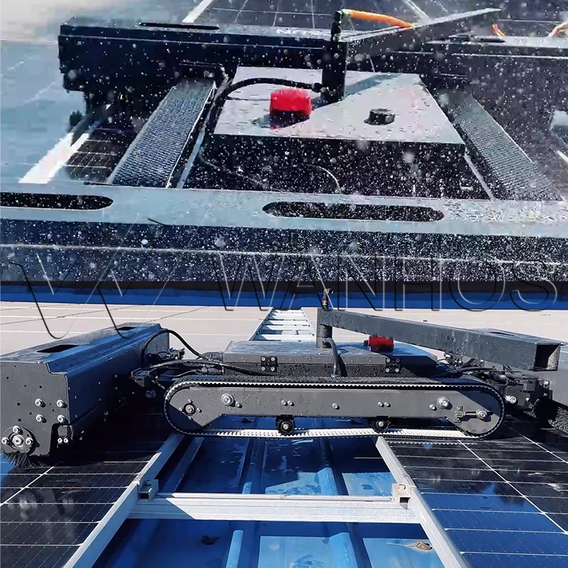 Solar Panel Auto Cleaning System Detail_02 Solar Panel Auto Cleaning System Detail_02