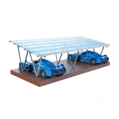 Pannello solare per posto auto coperto