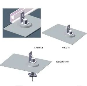 Kit di montaggio sul tetto del pannello solare