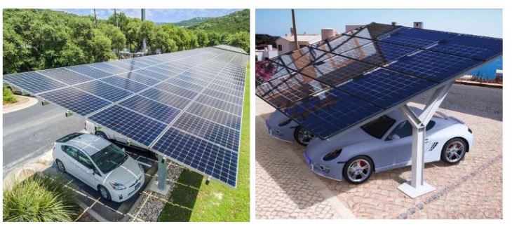 Aluminum Solar Carport Mounting System