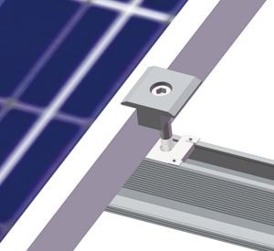 Hot Sell Low Price Mid Clamp Solar L Mounting