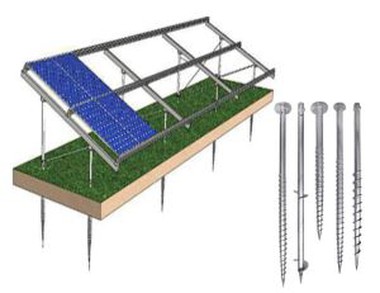Sistema di messa a terra di montaggio solare in acciaio PV a basso prezzo