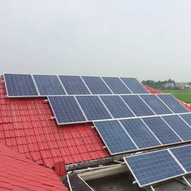 Tetto inclinato Installazione Sistema di montaggio solare Home