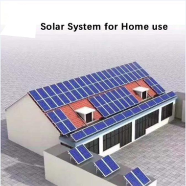 Sistema solare completo della casa da 5kw