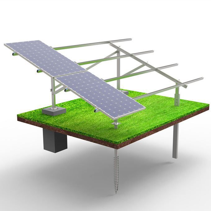 Ballasted Ground Mount Solar