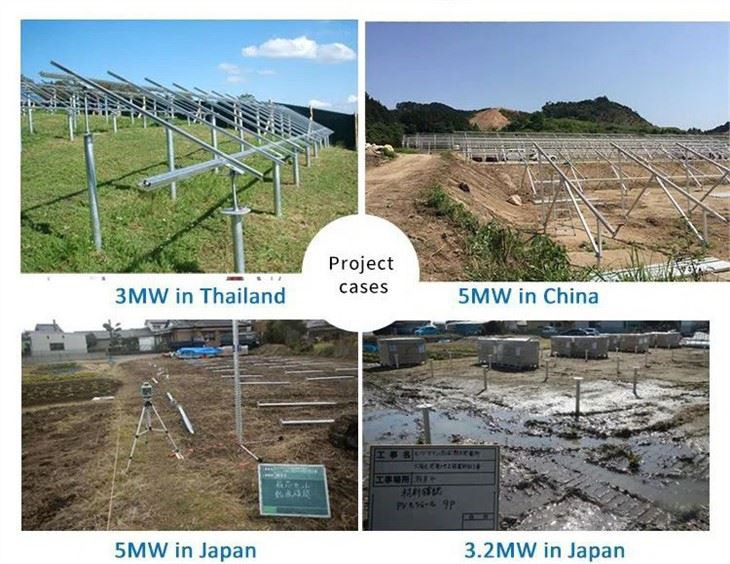 Ballasted Ground Mount Solar Project
